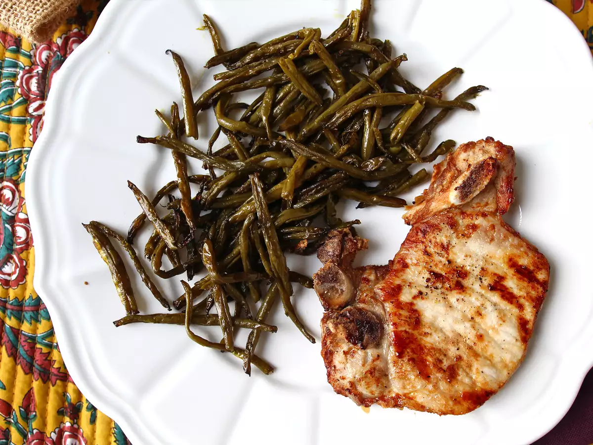 Bagaimana cara memasak potongan daging babi di dalam Airfryer? - foto 7