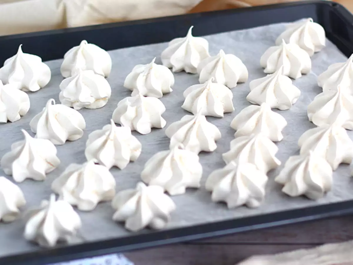 Bagaimana cara membuat meringue? - foto 2