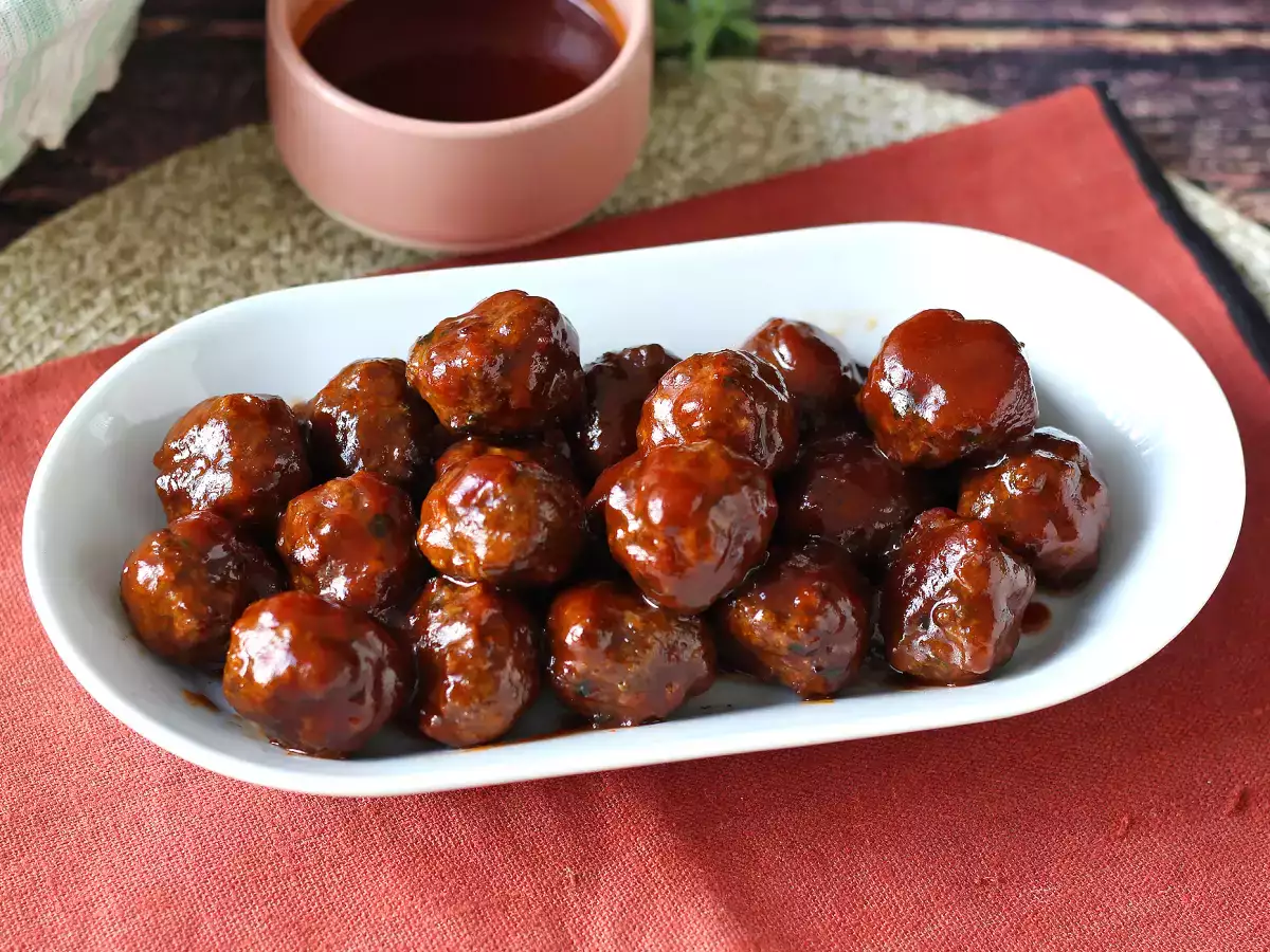 Bakso Air Fryer dengan Saus BBQ Asam Manis: Resep Mudah dan Lezat - foto 2