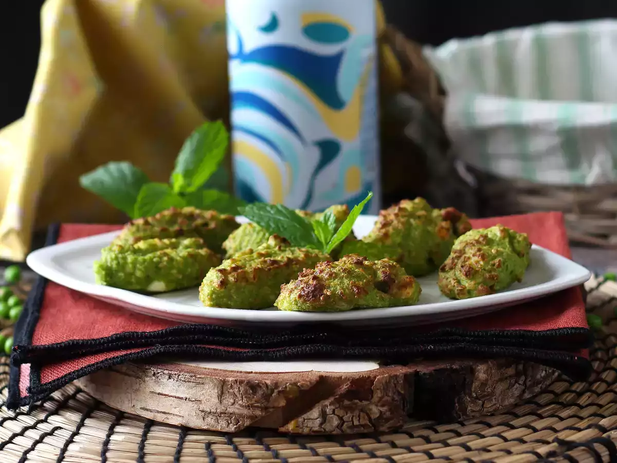 Bakso kacang polong dan feta dalam penggorengan udara: lezat dan sangat cepat disiapkan! - foto 4