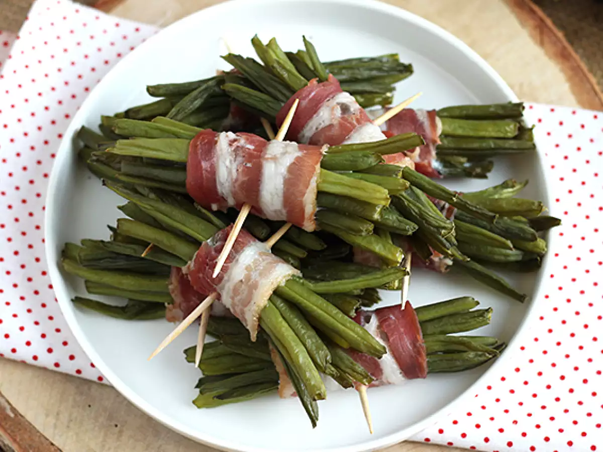 Bal kacang hijau dan daging asap - foto 4