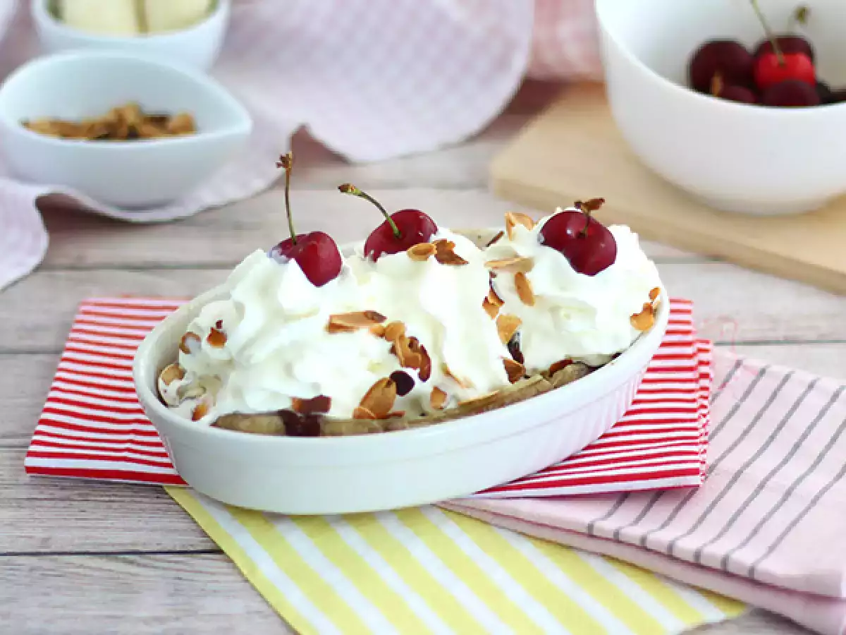 Banana Split, hidangan penutup es krim yang terkenal