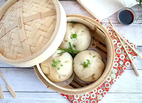 Resep banh bao, roti kukus kecil