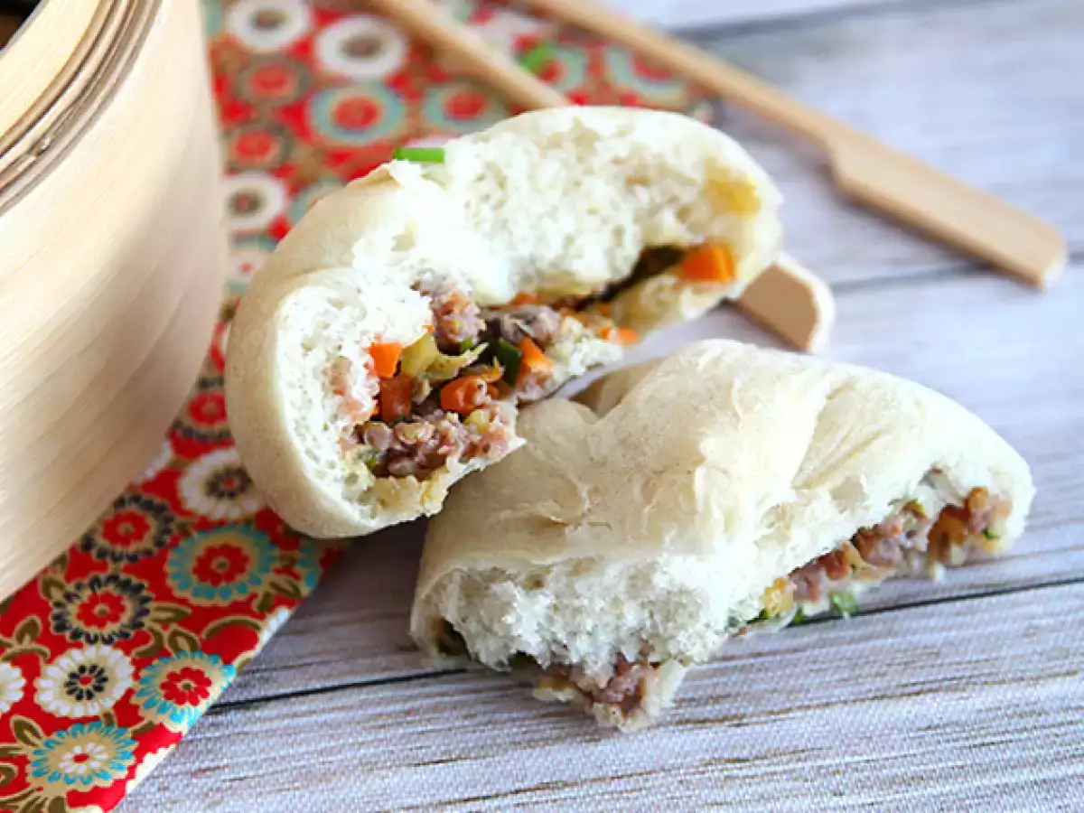 Banh Bao, roti kukus kecil - foto 3