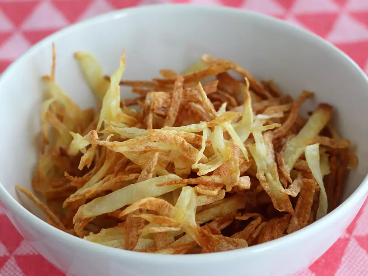 Batata Palha (Kentang Serut Panggang)