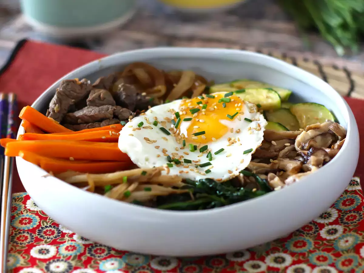 Bibimbap, hidangan tradisional Korea