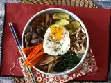 Bibimbap, hidangan tradisional Korea, foto 3