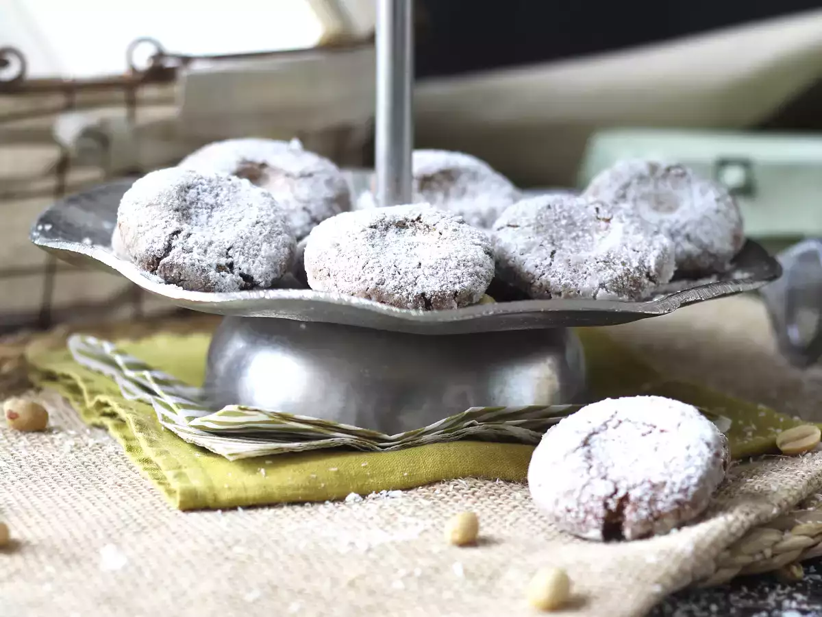 Biskuit Ghriba almond dan kelapa, kue klasik khas Maroko - foto 2