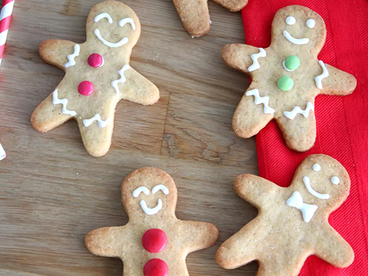 Biskuit pria roti pendek - Gingerbread Men - foto 2