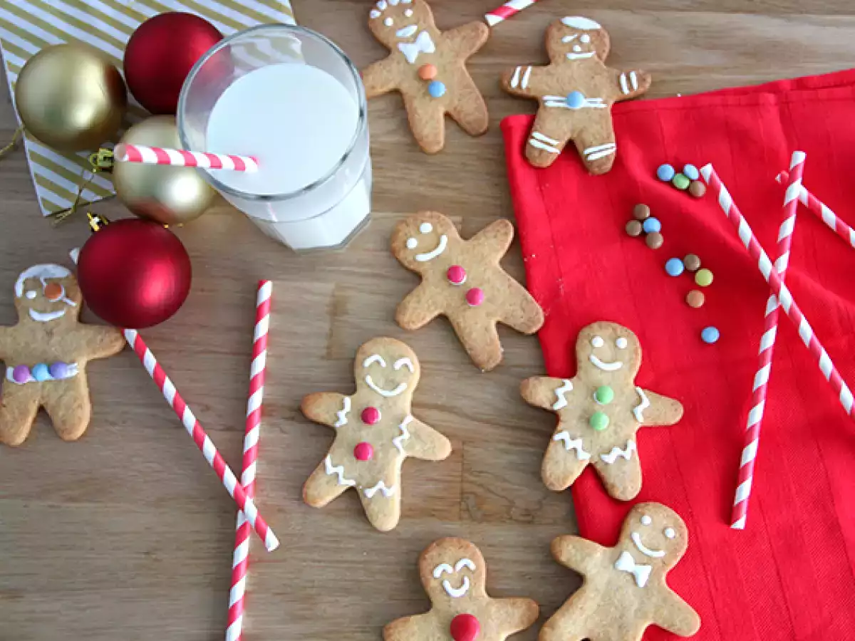 Biskuit pria roti pendek - Gingerbread Men - foto 3