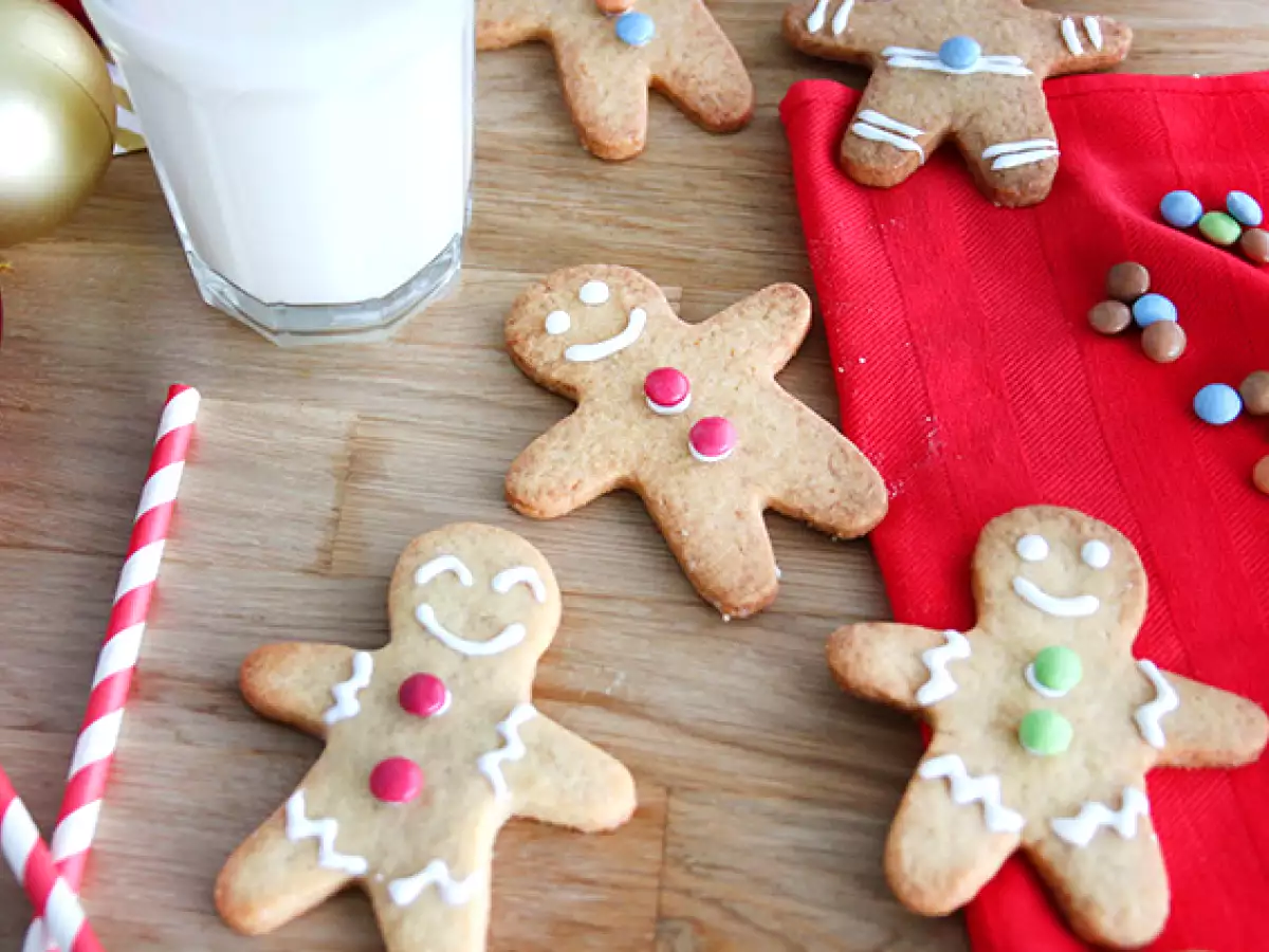 Biskuit pria roti pendek - Gingerbread Men - foto 4