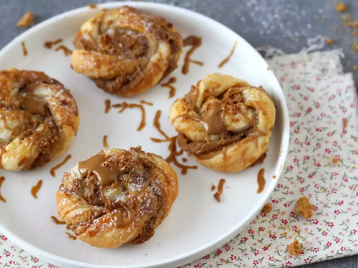 Biskuit puff pastry Speculoos - cepat dan mudah dibuat - foto 3