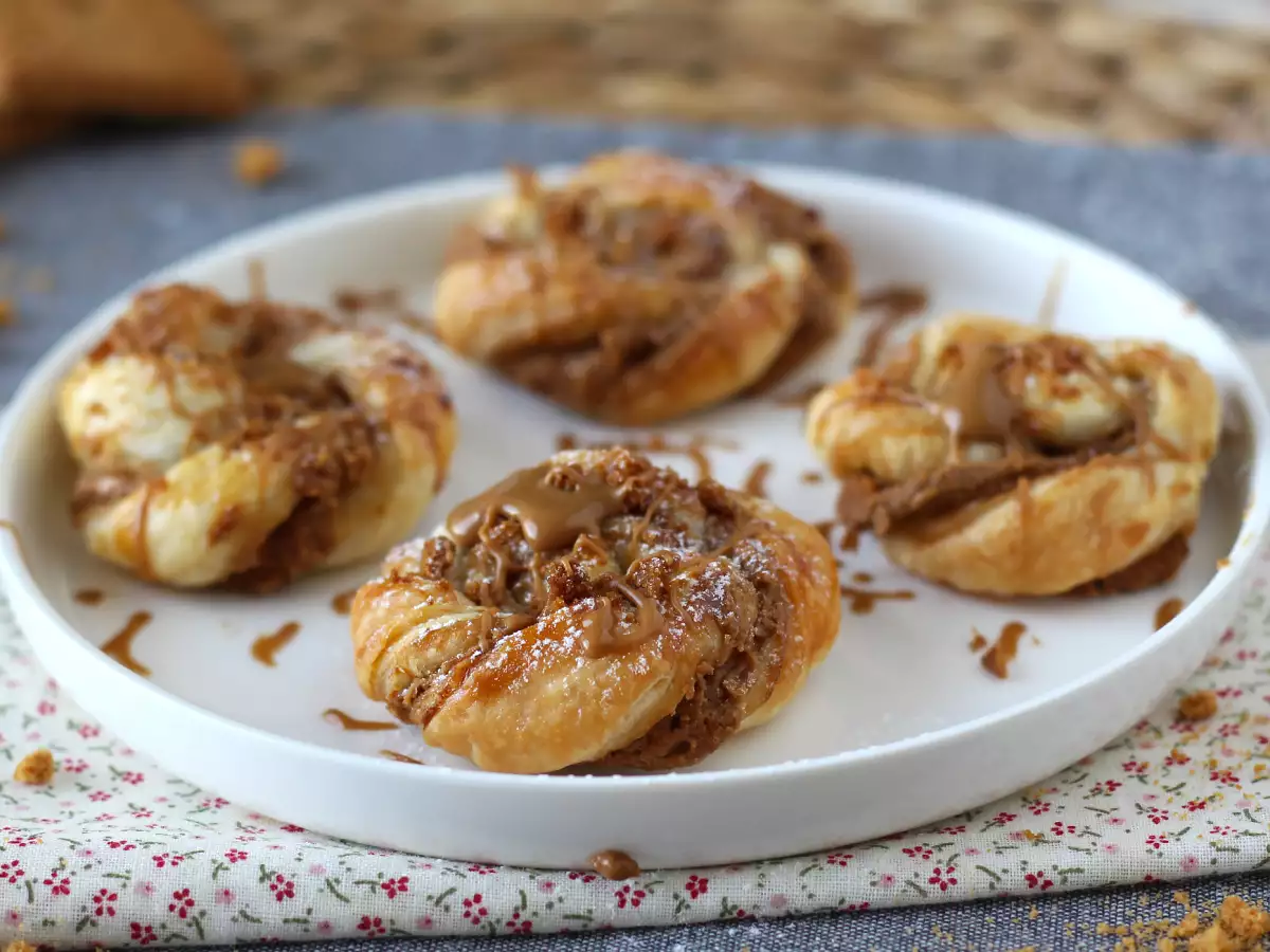 Biskuit puff pastry Speculoos - cepat dan mudah dibuat - foto 5