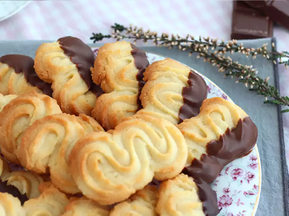 Biskuit spritz untuk camilan - foto 2