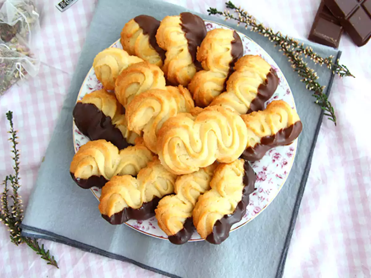 Biskuit spritz untuk camilan - foto 3