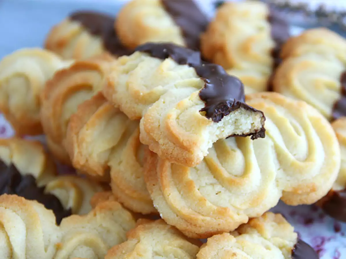 Biskuit spritz untuk camilan - foto 4