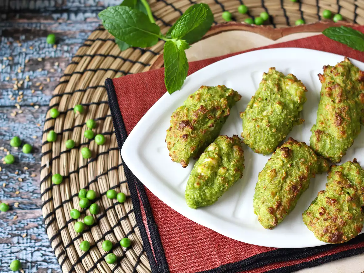 Bola-Bola Kacang Polong dan Feta dengan Air Fryer: Lezat dan Cepat Dibuat! - foto 5