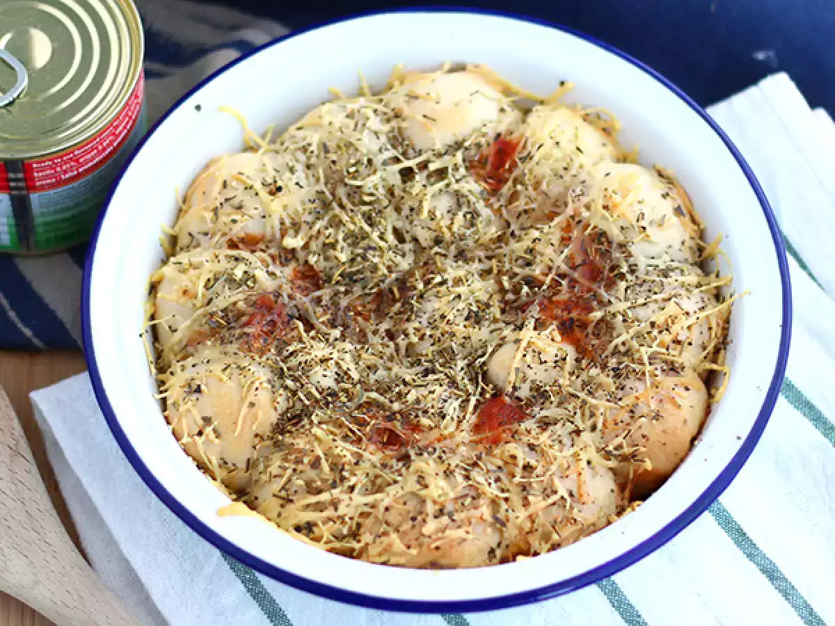 Bola-bola pizza untuk dibagikan - foto 2