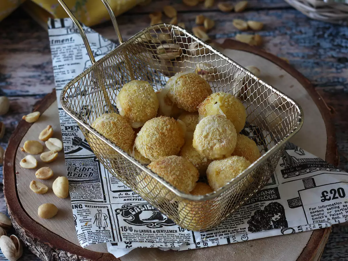 Bola Mozzarella dengan Air Fryer - foto 2