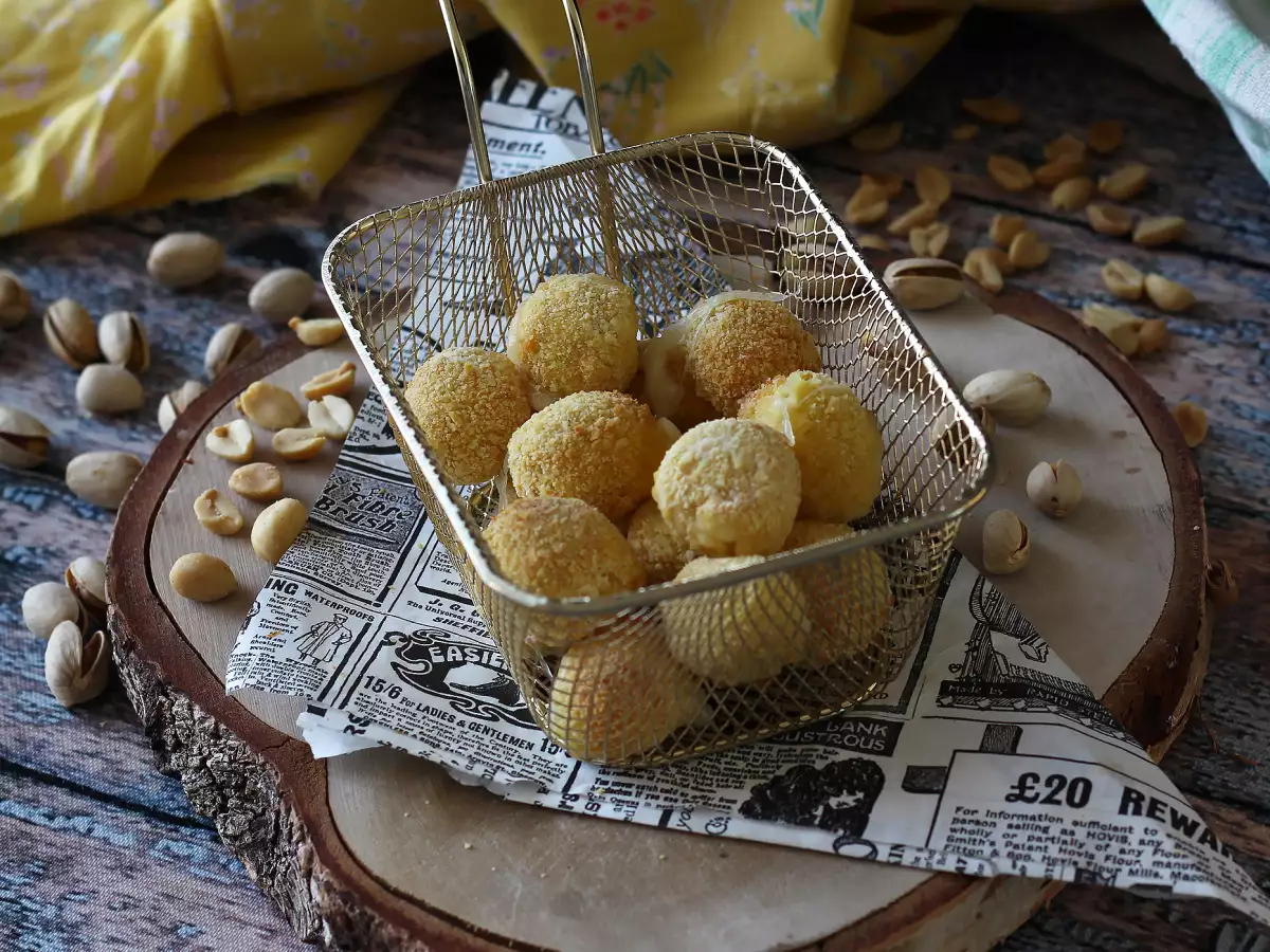 Bola Mozzarella dengan Air Fryer - foto 5