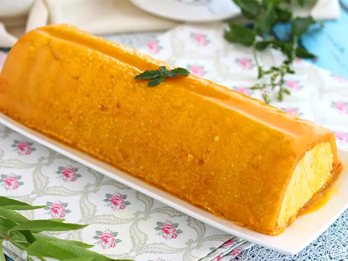 Bolu Batang Natal Mangga dan Raspberry - foto 4