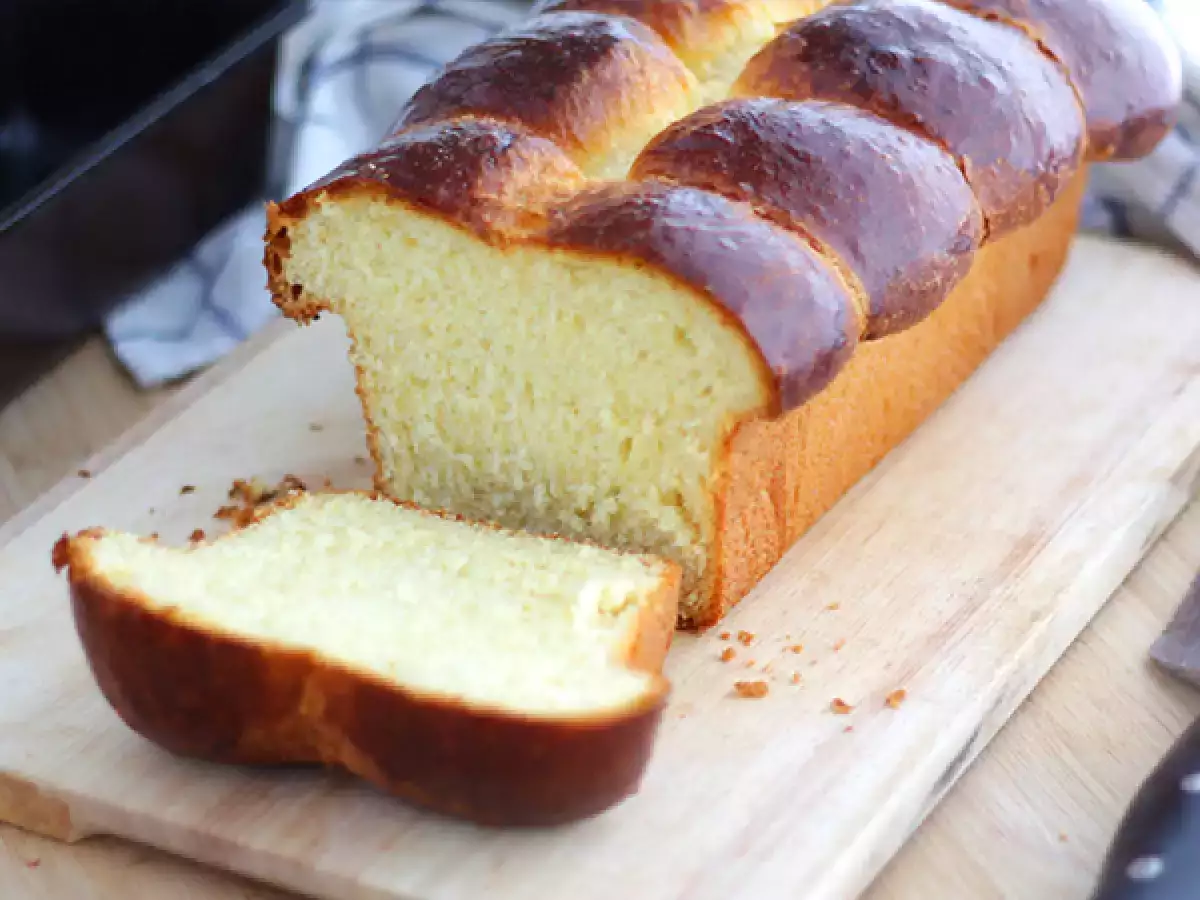 Brioche keemasan dan lembut - foto 3