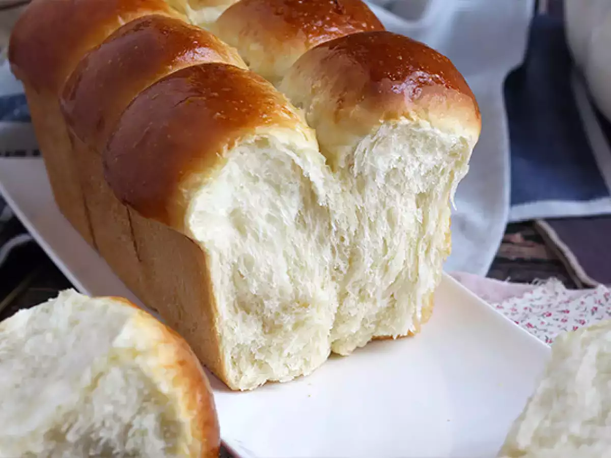 Brioche yang Sangat Lembut dan Berserat - foto 2