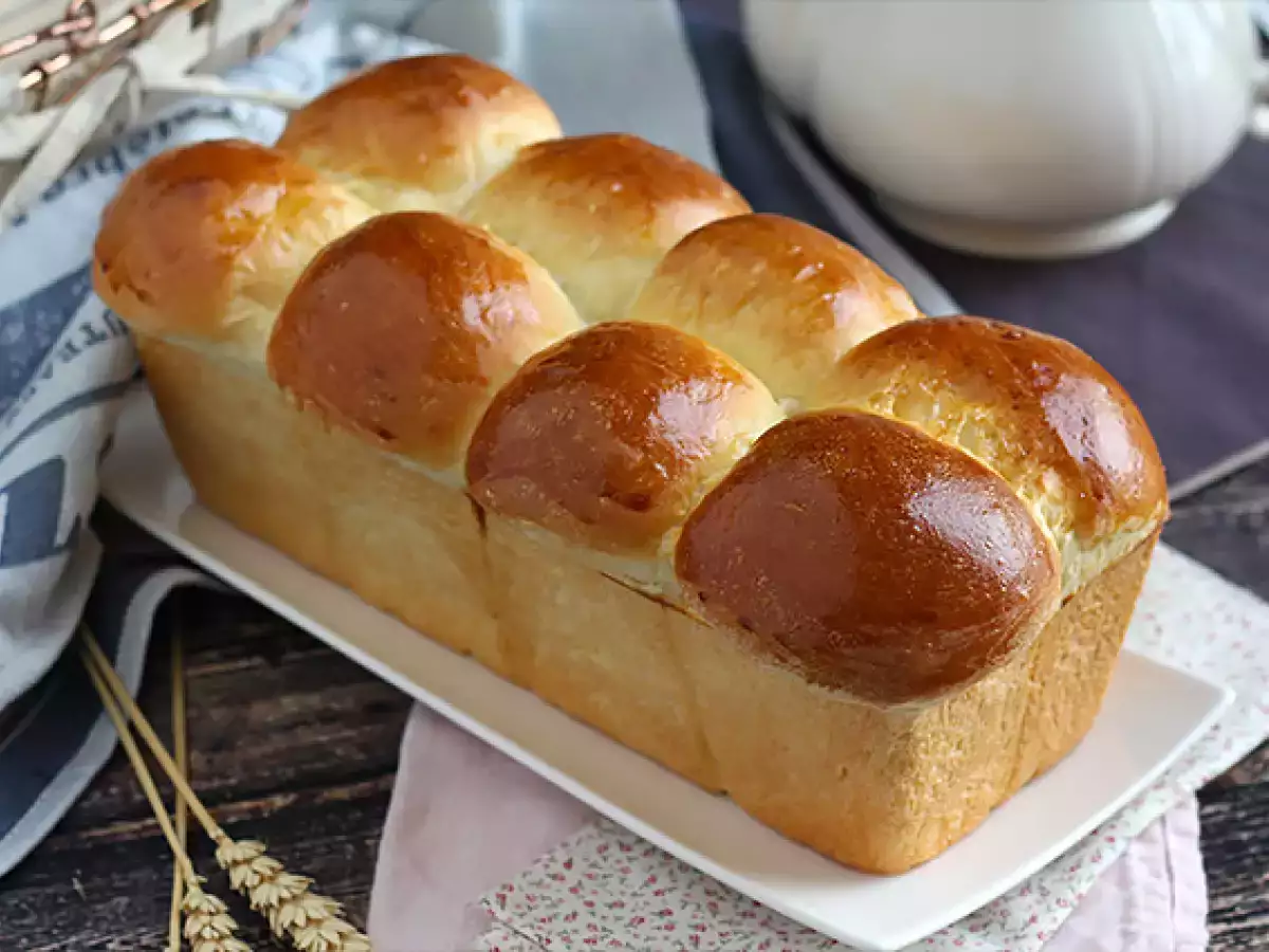 Brioche yang Sangat Lembut dan Berserat - foto 5