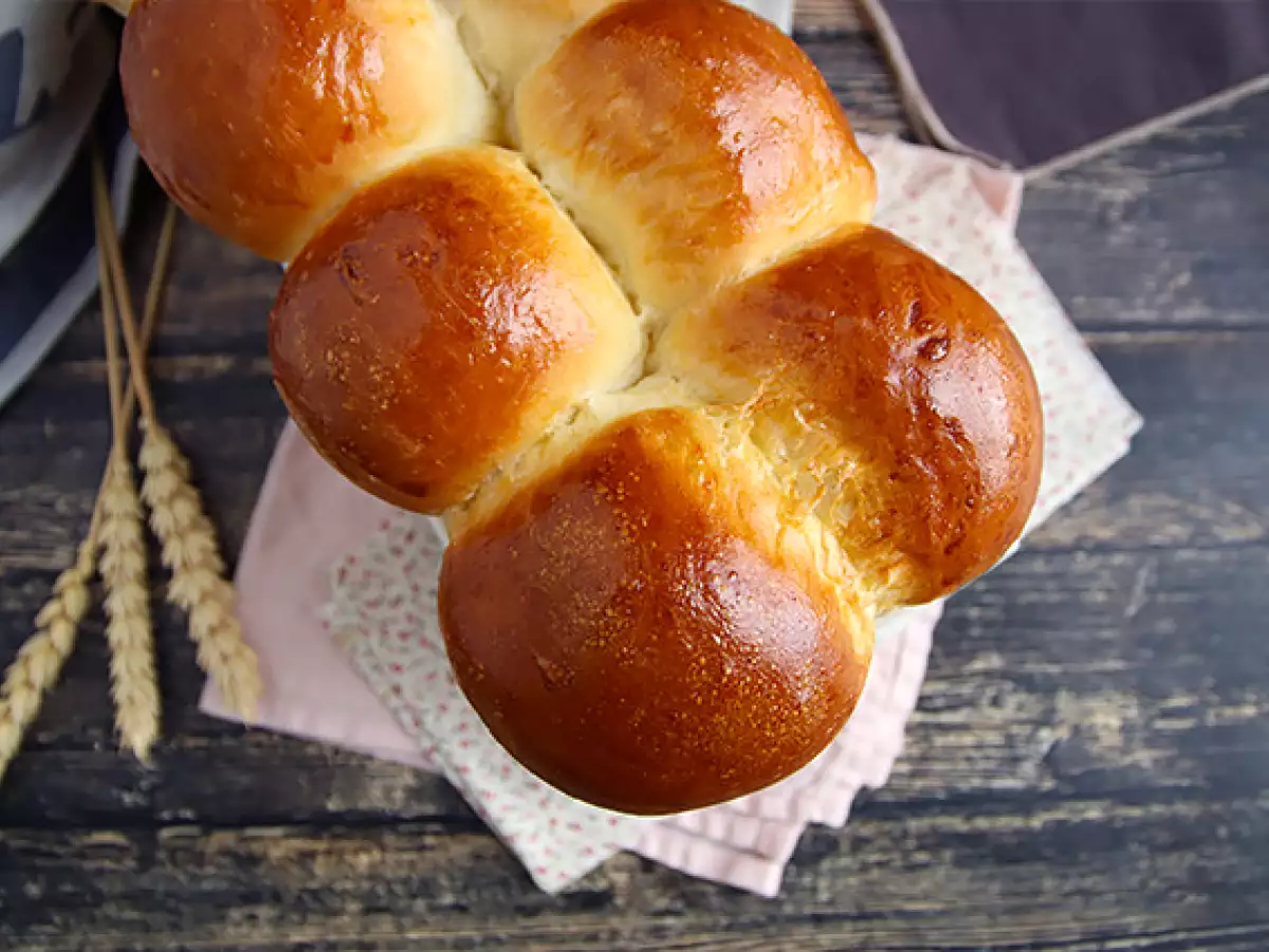 Brioche yang Sangat Lembut dan Berserat - foto 6