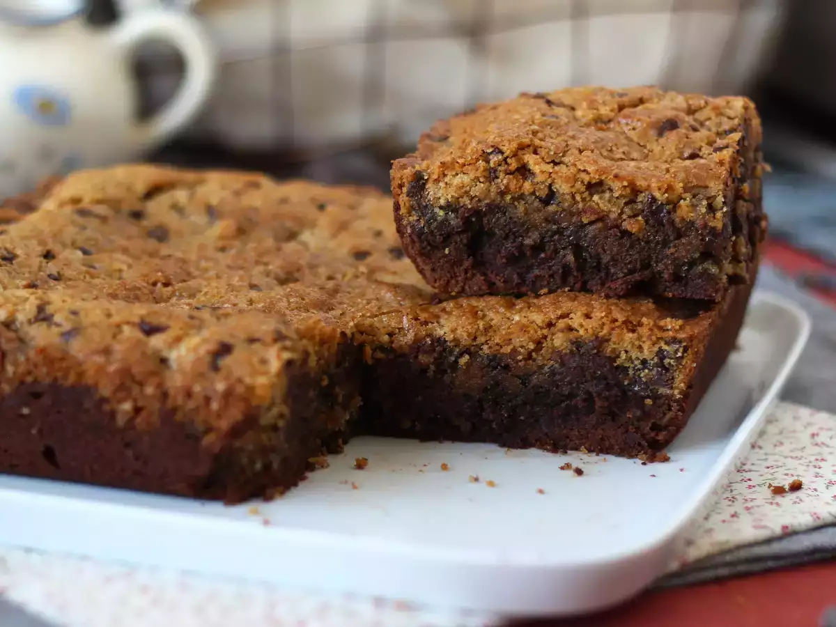 Brookies, kombinasi sempurna antara brownies dan kue kering - foto 3
