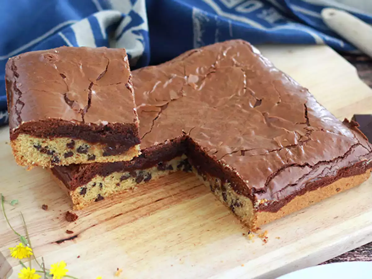 Brookies: Kue Brownies dan Cookies yang Sempurna untuk Camilan! - foto 2