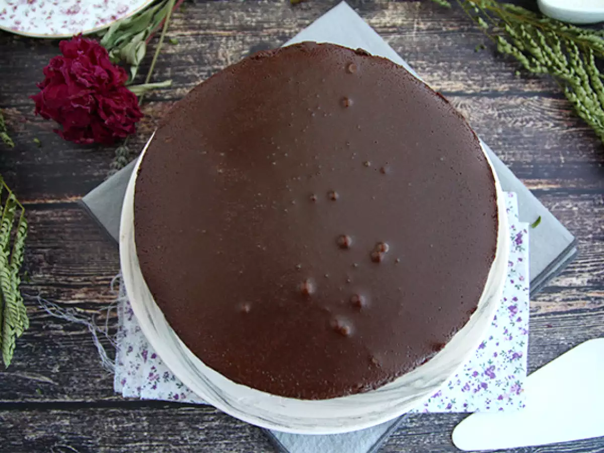 Brownies Bounty Cokelat dan Kelapa - foto 4