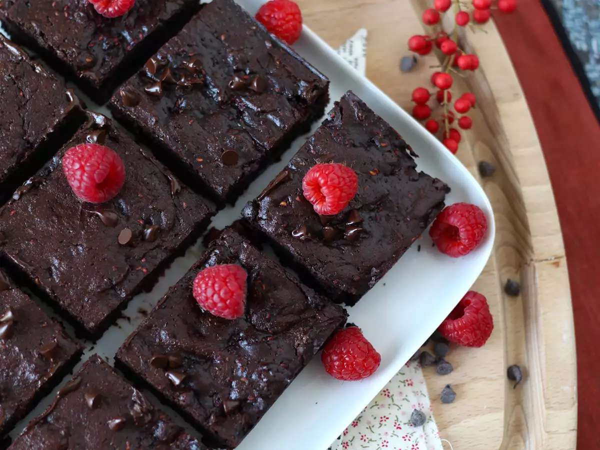 Brownies Cokelat Raspberry, Kenikmatan yang Sempurna! - foto 6