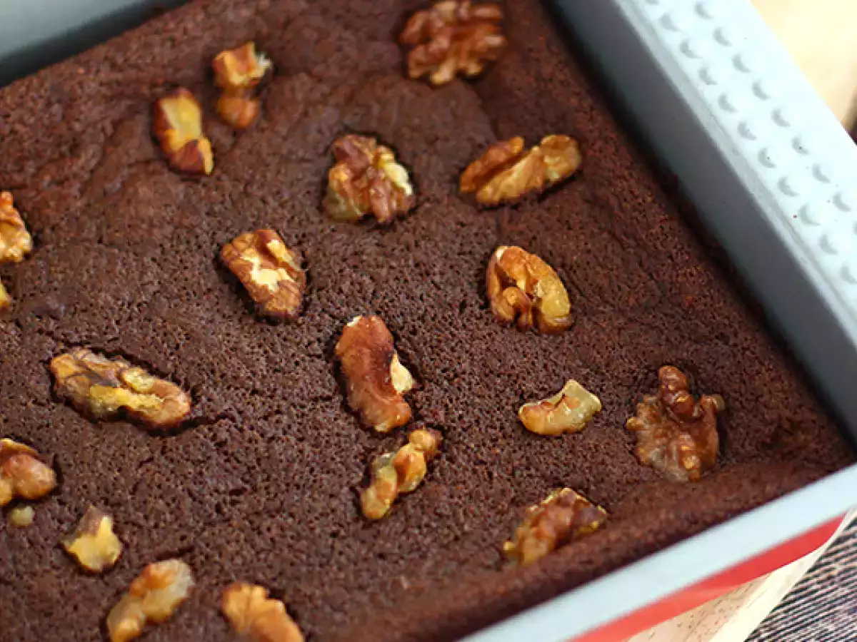 Brownies Cokelat Tanpa Mentega - foto 4