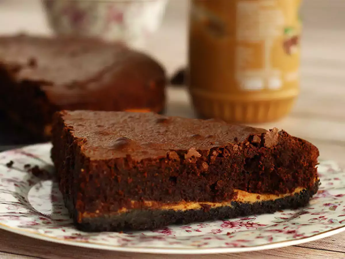 Brownies Oreo dengan Selai Kacang - foto 3