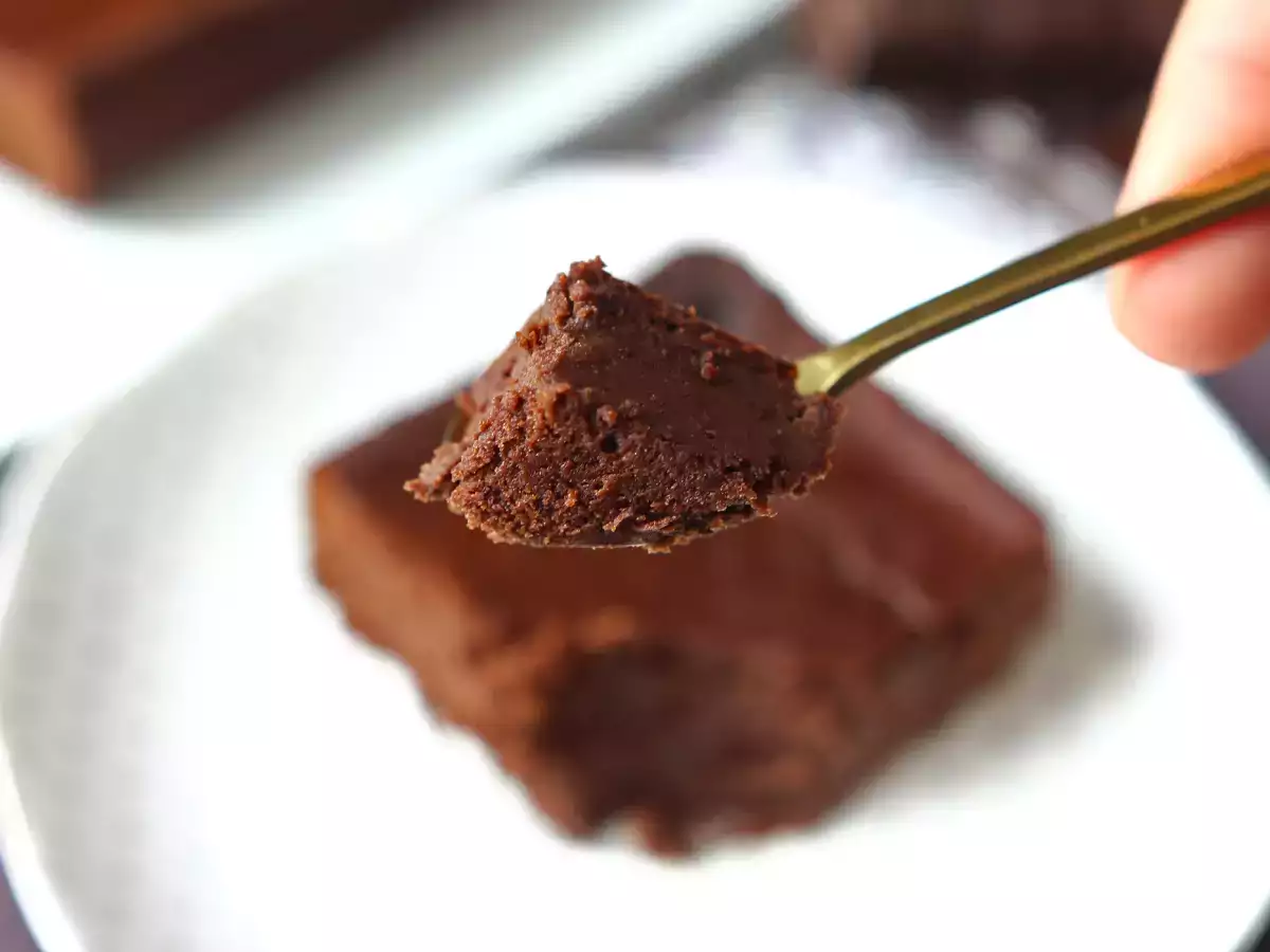 Brownies protein rasa cokelat dan kacang merah - foto 2