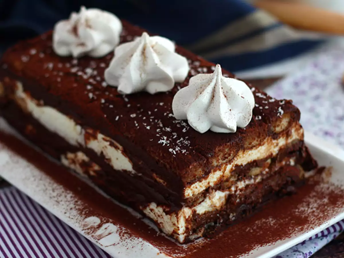 Bûche Tiramisu (Panduan Langkah demi Langkah) - foto 4