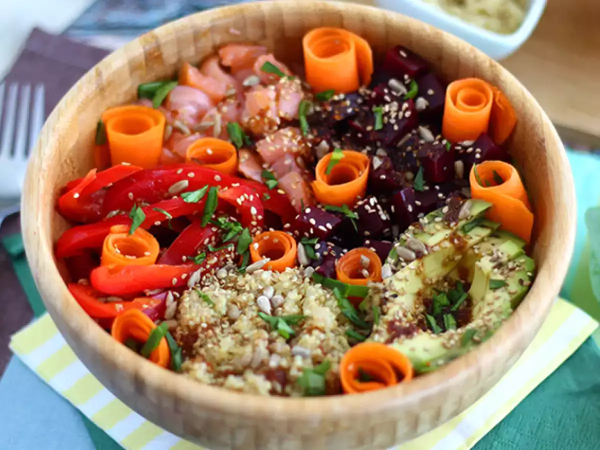 Buddha Bowl Salmon Asap