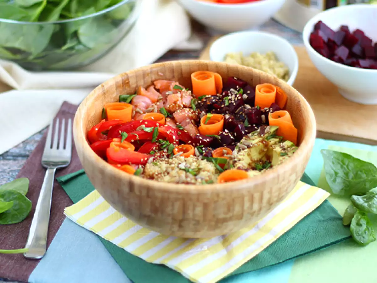 Buddha Bowl Salmon Asap - foto 2