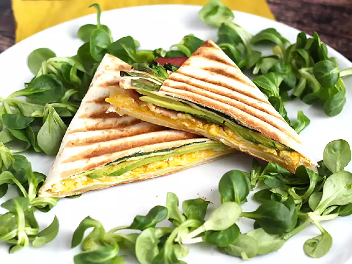 Bungkus panggang ala brunch - Tortilla Wrap Hack - foto 2