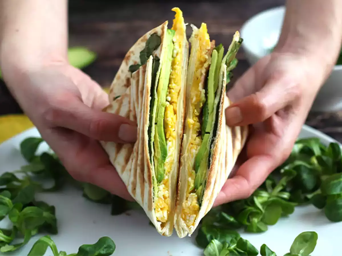 Bungkus panggang ala brunch - Tortilla Wrap Hack - foto 4