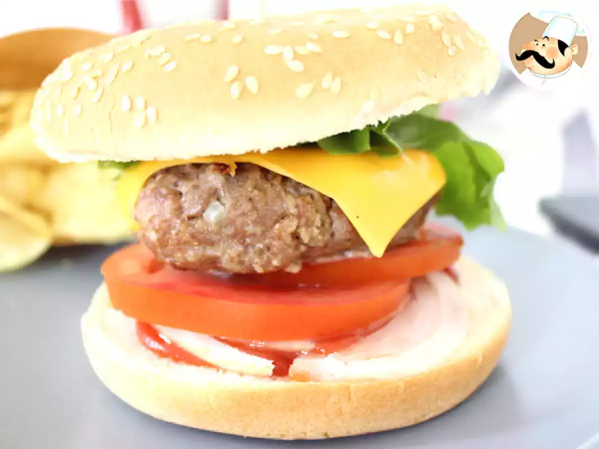 Burger daging sapi - foto 2