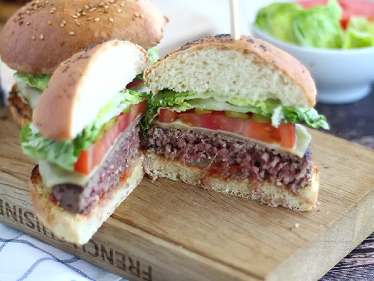 Burger Rumahan yang Mudah dan Cepat - foto 3