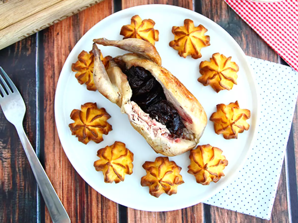 Burung puyuh dengan plum - foto 3