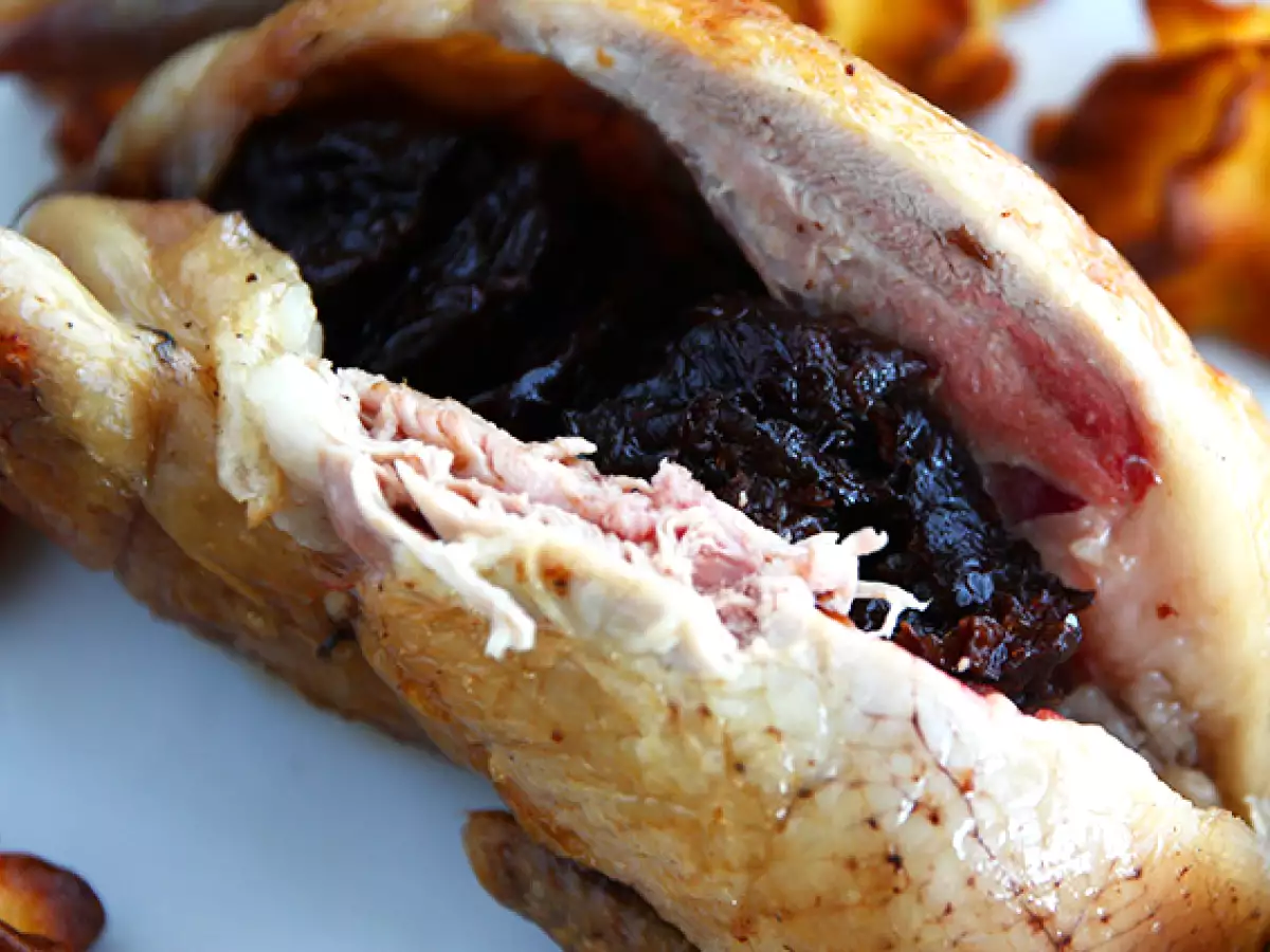 Burung puyuh dengan plum - foto 4