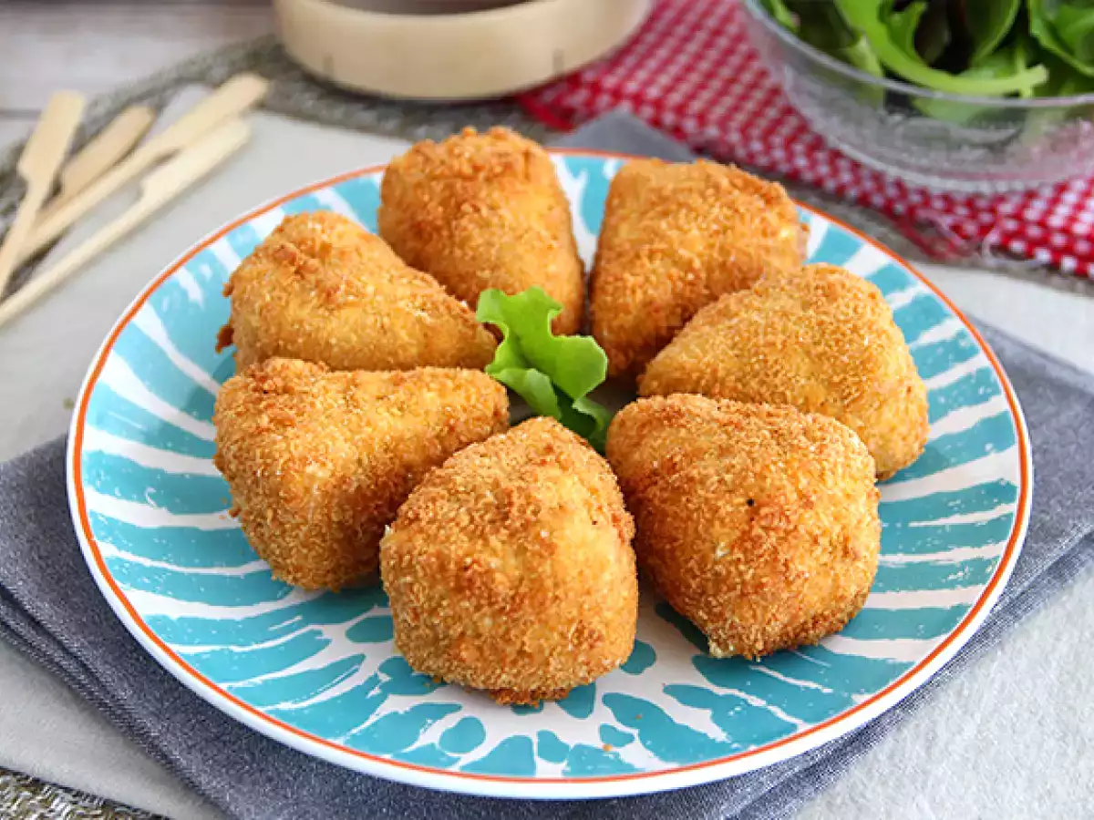 Camembert dilapisi tepung roti, meleleh dan renyah - foto 2