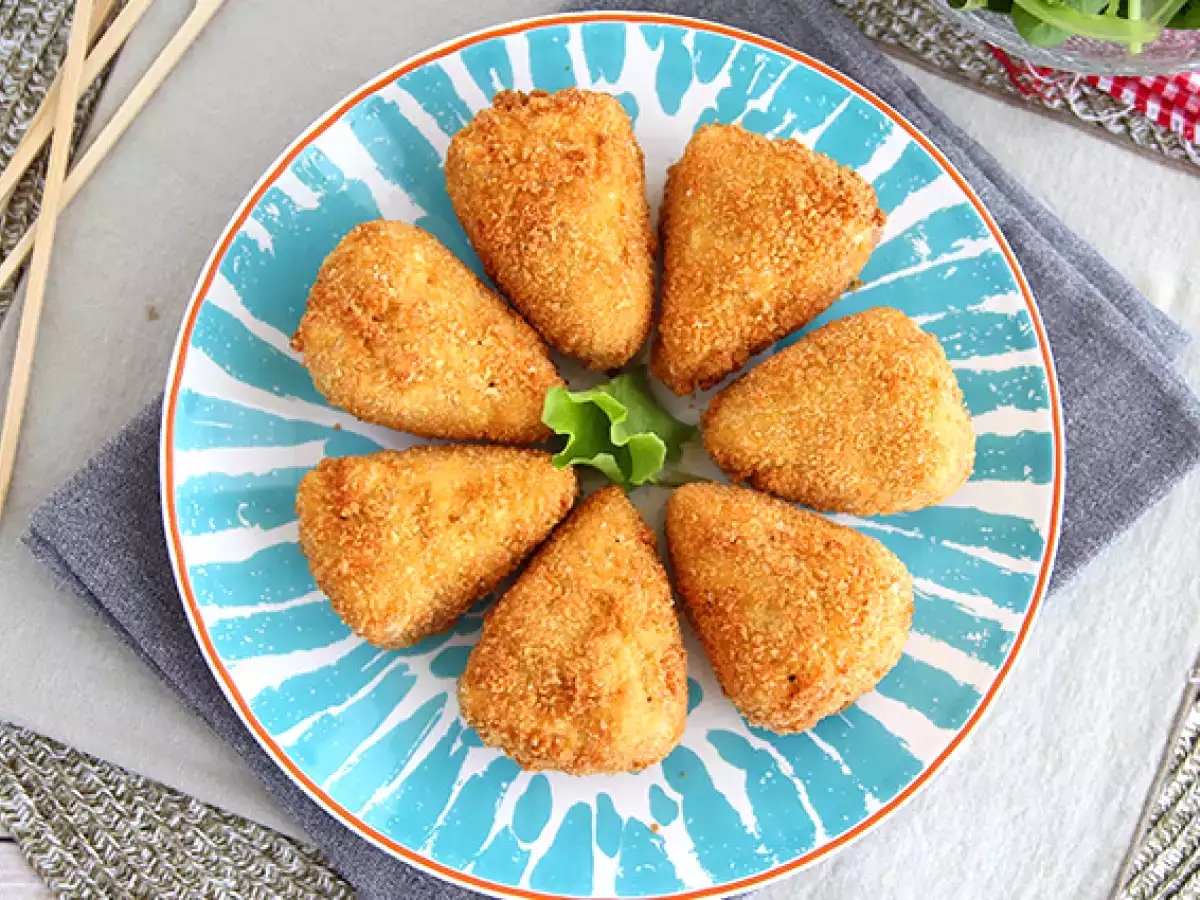 Camembert dilapisi tepung roti, meleleh dan renyah - foto 3