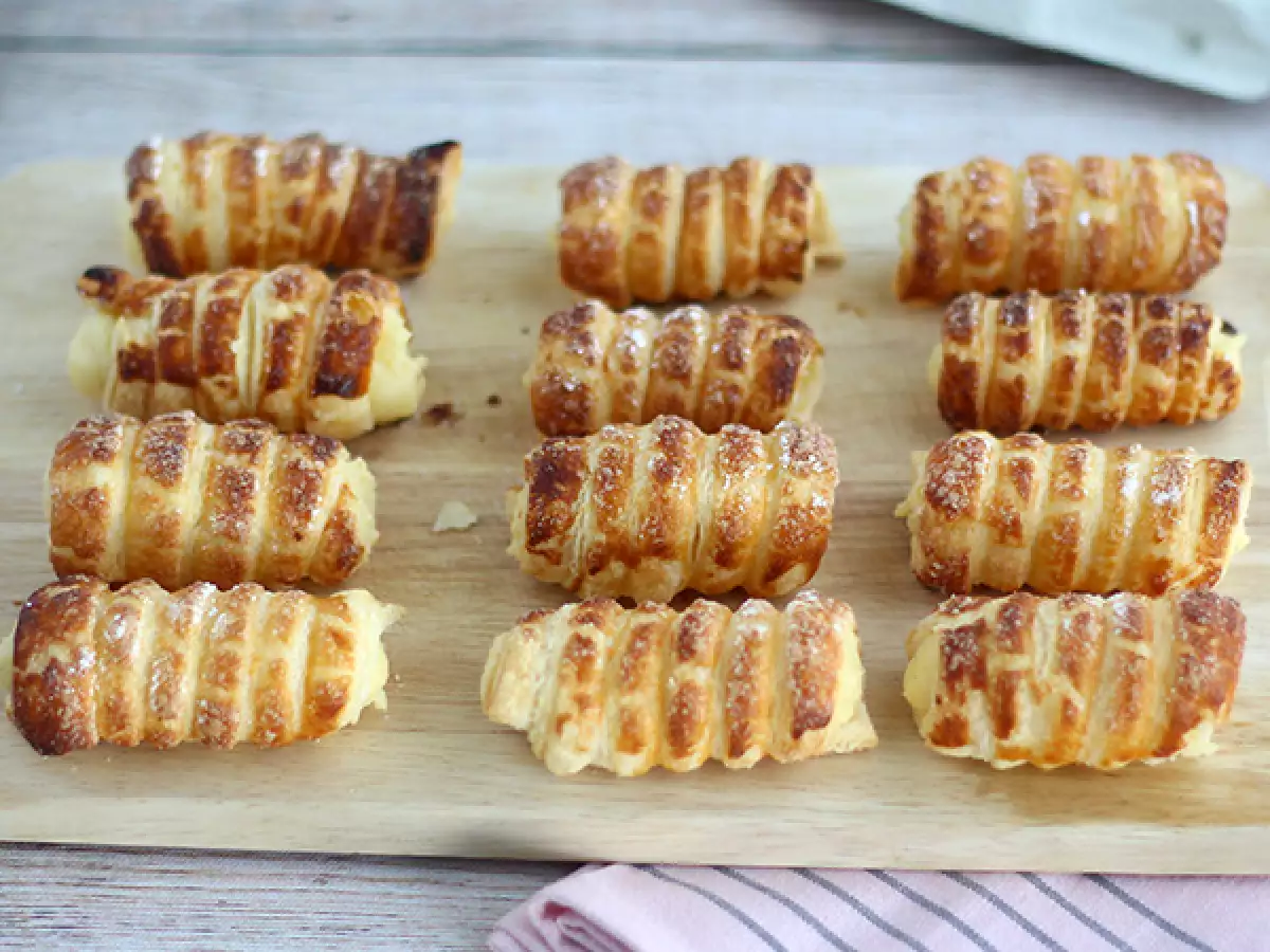 Cannoli dengan Krim Pastri Vanila - foto 2