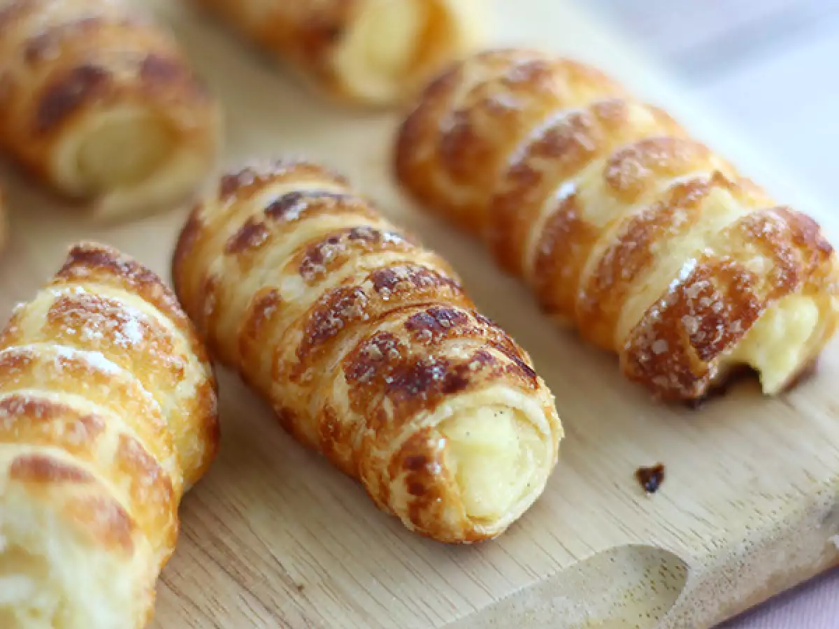 Cannoli dengan Krim Pastri Vanila - foto 3