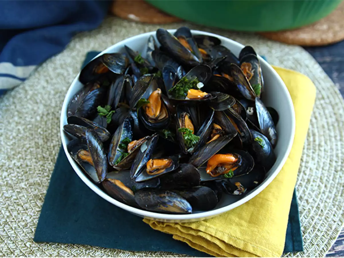 Cara Membuat Kerang dengan Cider Apel